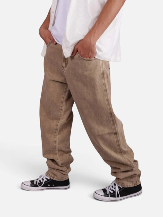 Pantalon Jean NTF California Baggy Brown