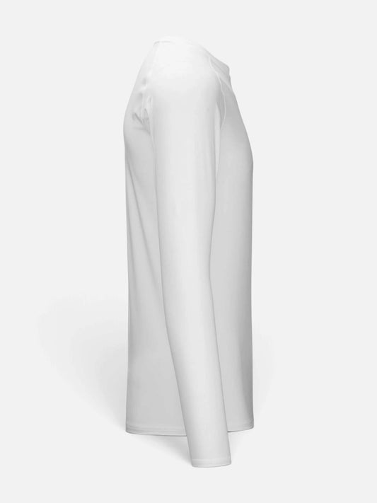 Remera Termica Kappa Manga Larga Blanco