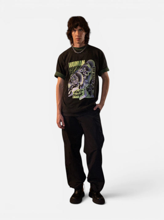 Remera Luxo Daft Punk Nevado