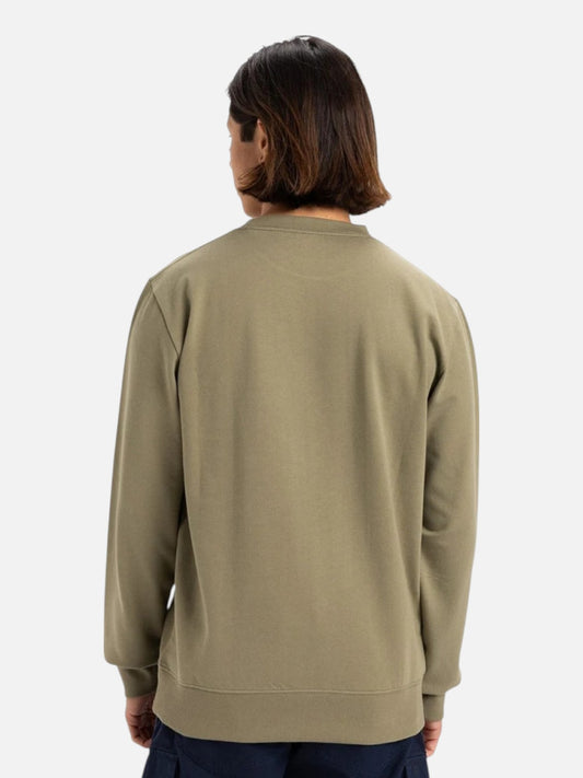 Buzo Quiksilver Crew Basic Verde