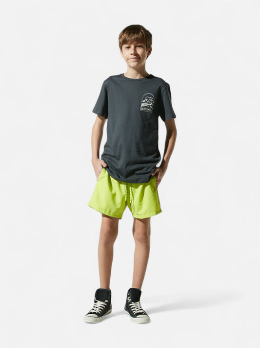 Malla Niño Elepants Liso Amarillo