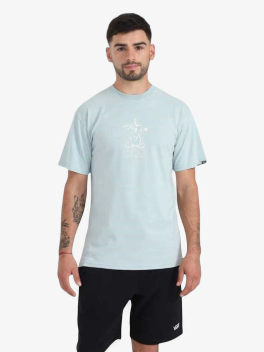 Remera Vans Crazzy Eddy SS Verde Agua