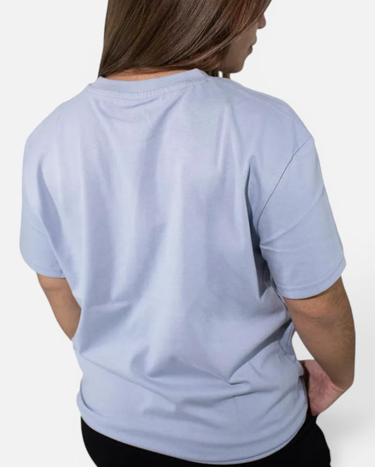 Remera Mujer Converse Baos Graphic Azul