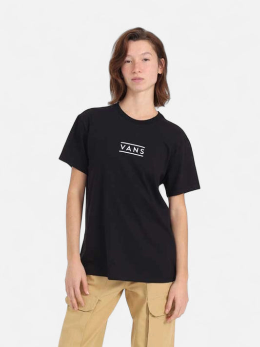 Remera Vans Crop Box Relax BFF Negro