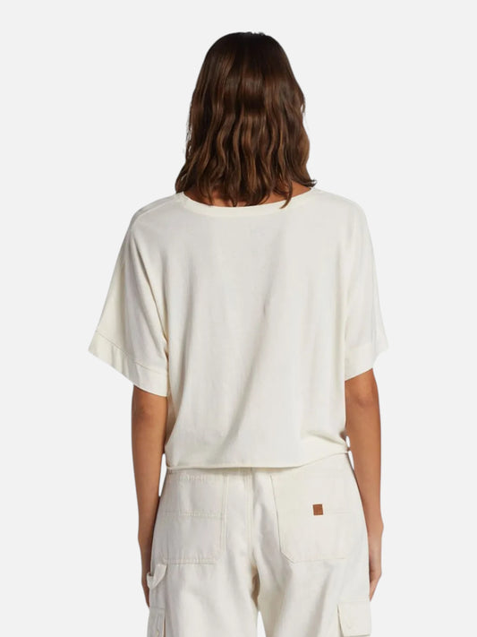 Remera Roxy Salty Stack Crudo