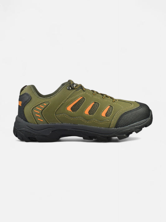 Zapatillas Alpine Skate Terrax Ultra Trekking Senderismo Verde Oliva Naranja