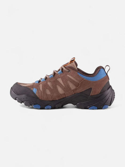 Zapatillas Alpine Skate Mujer Pyxis Trekking Senderismo Marrón Azul