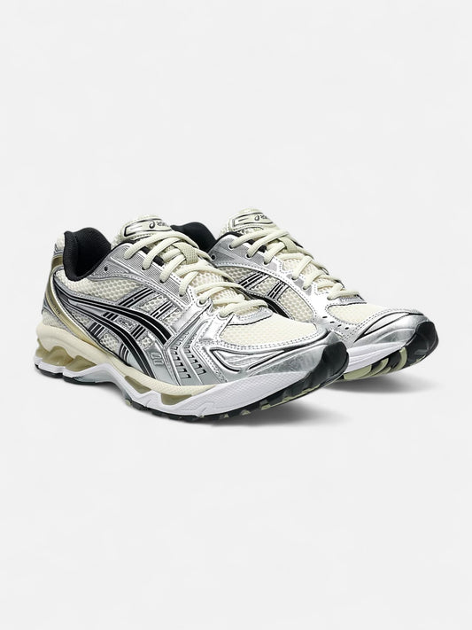 Zapatillas Asics Gel-Kayano 14 Crema Plateado Dorado