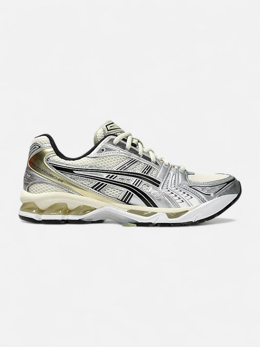 Zapatillas Asics Gel-Kayano 14 Crema Plateado Dorado