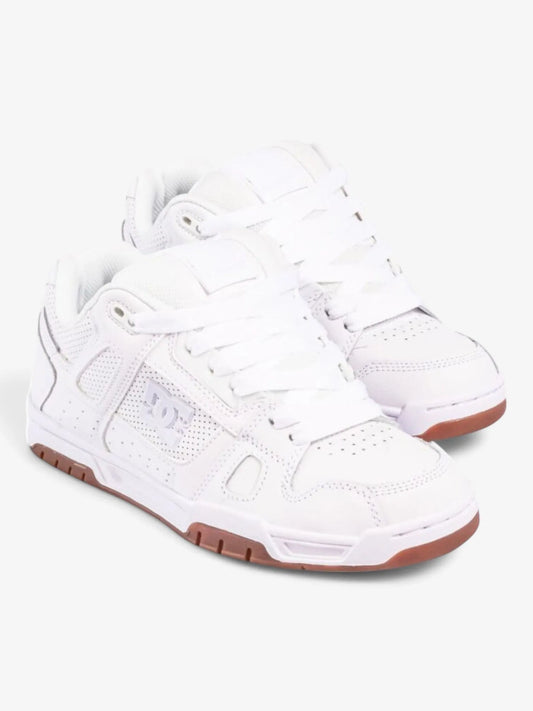 Zapatillas DC Stag Blanco Marrón