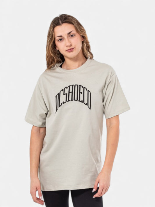 Remera DC Mujer Play On Gris