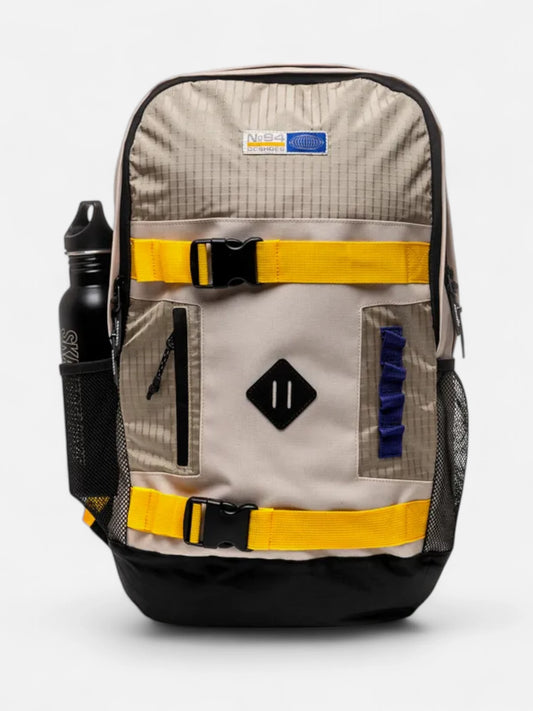 Mochila DC All Terrain Beige Naranja Azul