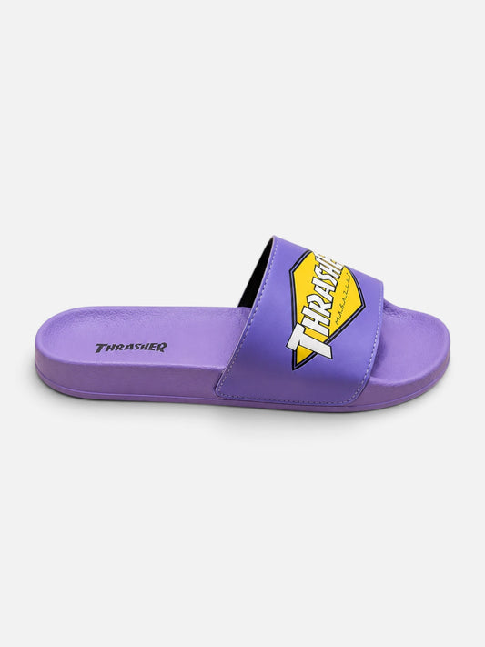Ojota Thrasher Sliders Diamond Violeta
