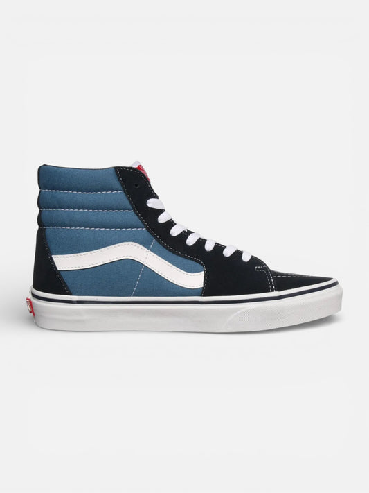 Zapatillas Vans Sk8 Hi Azul Blanco