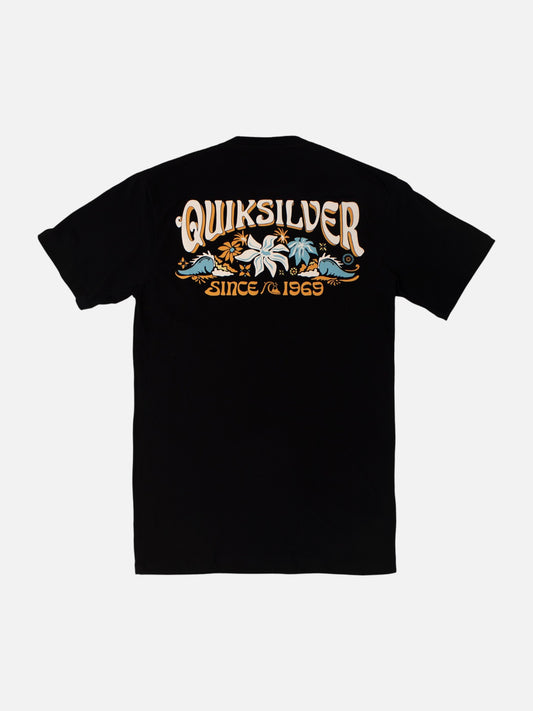 Remera Quiksilver Baja Road Negro