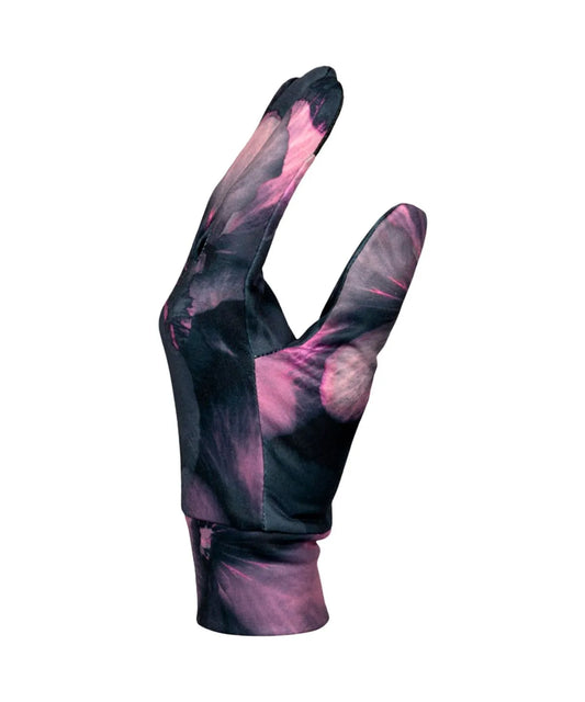 Guantes Snow Roxy Hydrosmart Liner Rosa Negro Batik