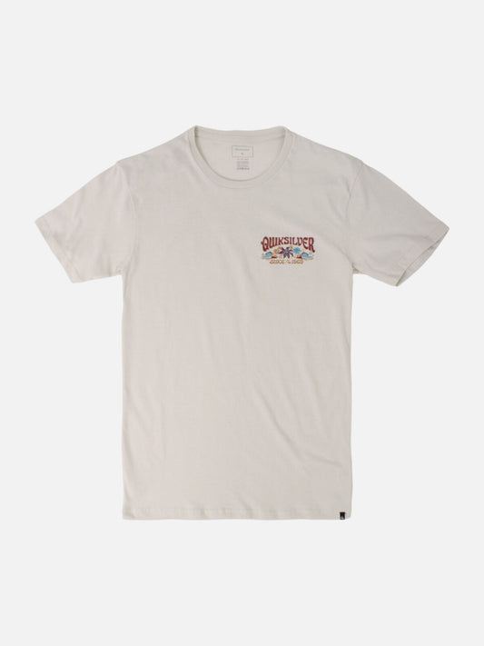 Remera Quiksilver Baja Road Crudo