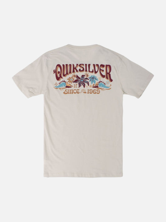 Remera Quiksilver Baja Road Crudo