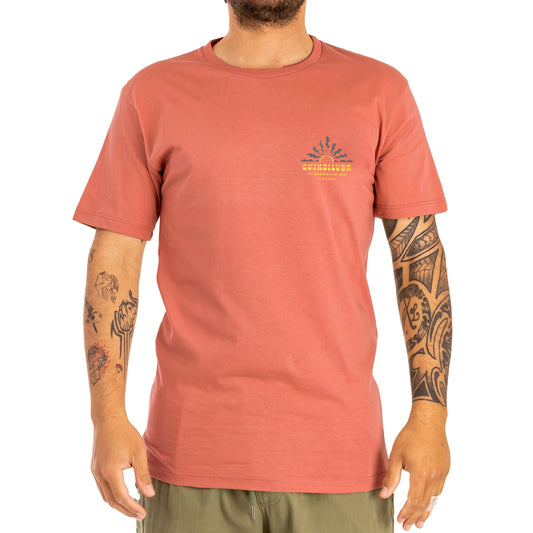 Remera Quiksilver Qs Bloom Ladrillo - Indy