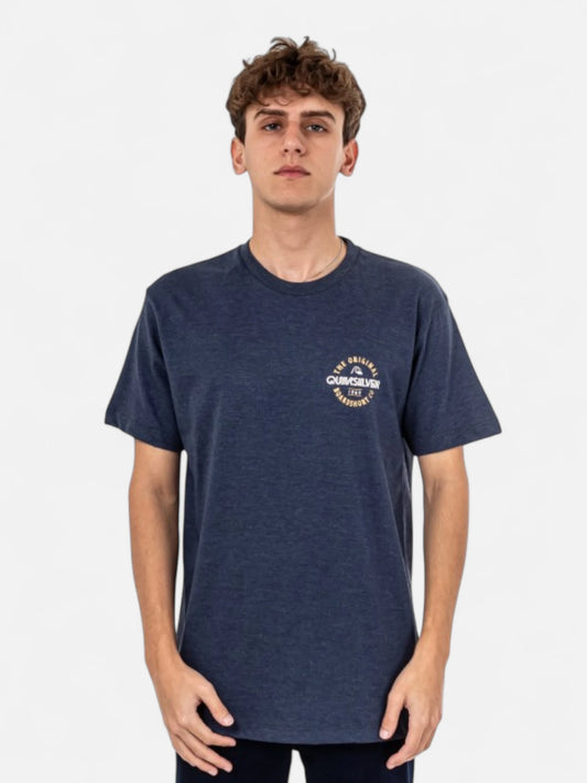 Remera Quiksilver Eternal Circle Vig Azul Marino