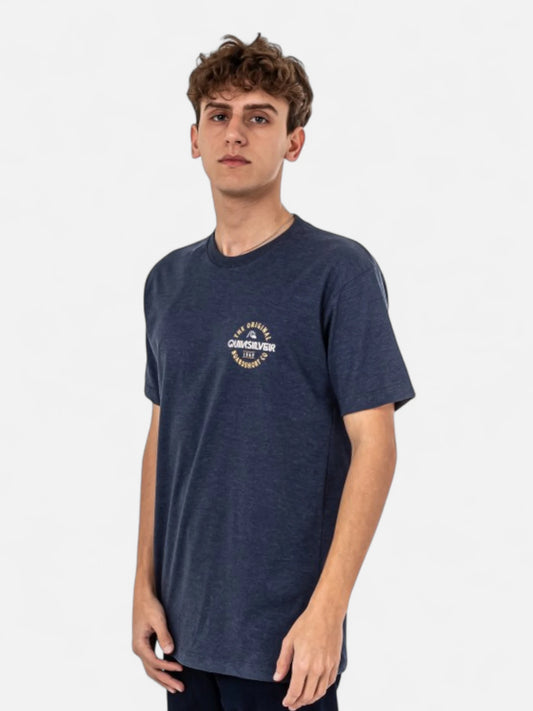 Remera Quiksilver Eternal Circle Vig Azul Marino