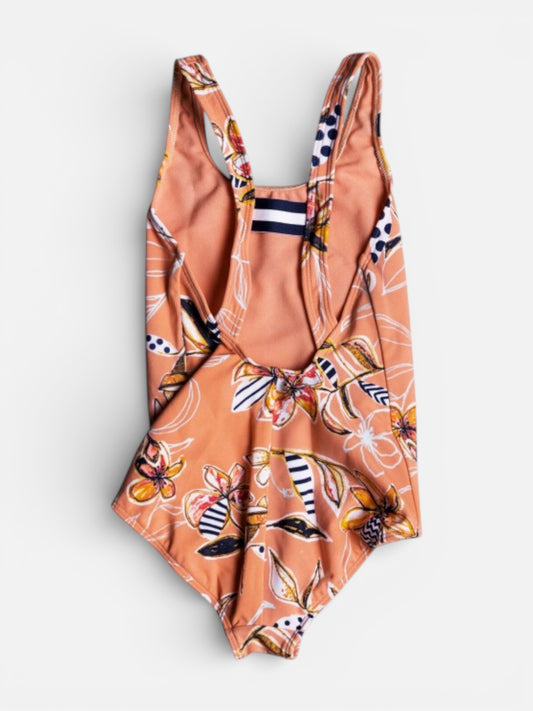 Malla Entera Roxy Let's Be Niña Coral