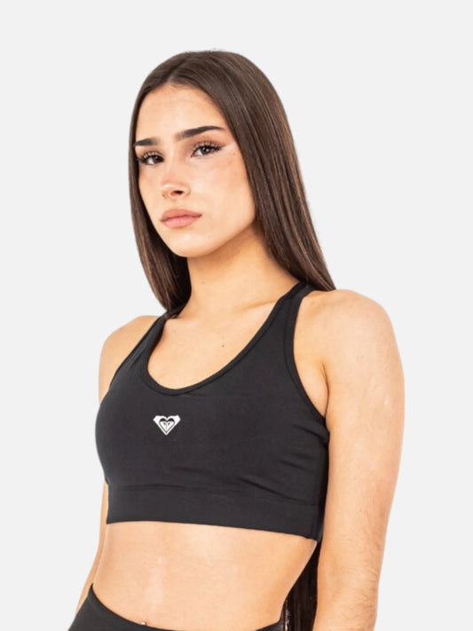 Top Roxy Fitness Heart Into It Negro