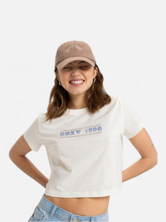 Remera Roxy Magic Swell Crop Crudo