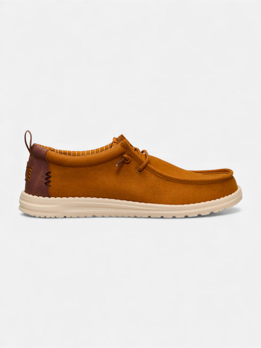 Zapatos Hey Dude Wally Vintage Classic Mostaza
