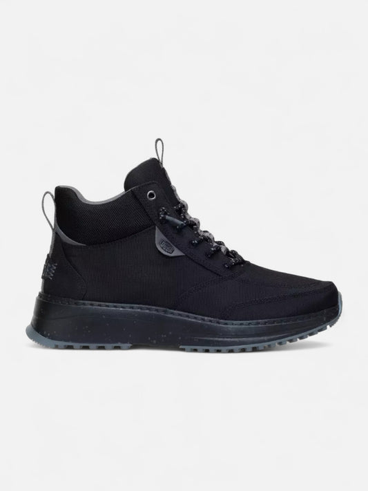 Botas Hey Dude Tahoe Nylon Negro Gris