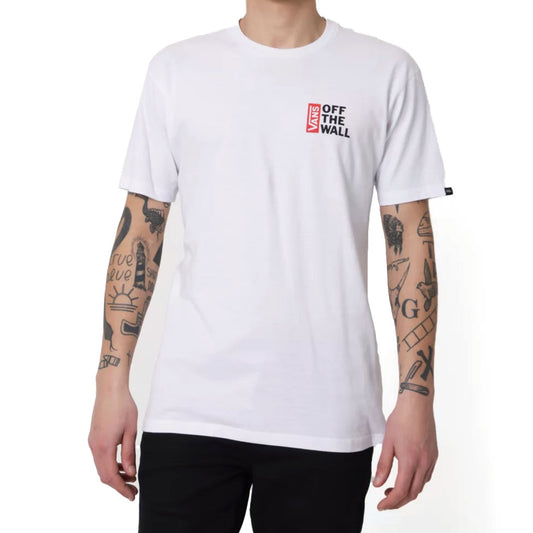 Remera Vans Off The Wall Classic SS Blanco - Indy