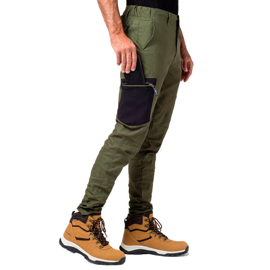 Pantalon Cargo Alaska Domuyo Trekking Verde Oliva