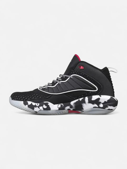 Zapatillas Shaq Speed Demon Mid Negro Blanco Rojo