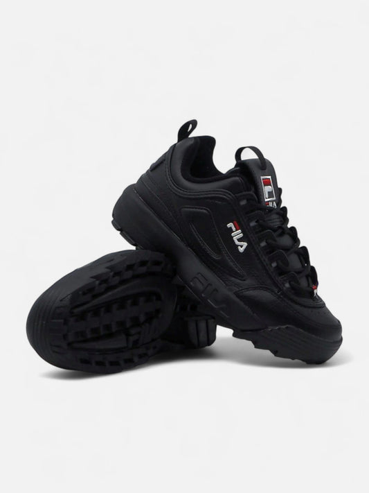 Zapatillas Fila Mujer Disruptor II Premium Negro