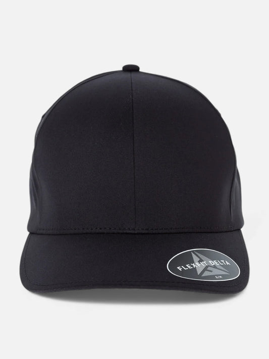 Gorra Flexfit Delta Smooth Negro