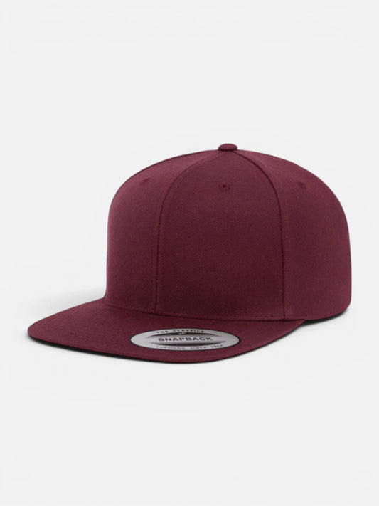 Gorra Flexfit Yupoong Bordo Verde