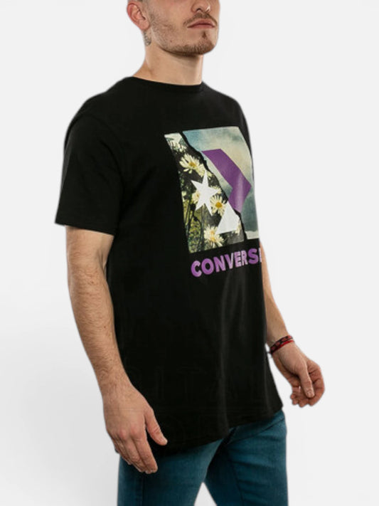 Remera Converse Nice Photo Tee Negro