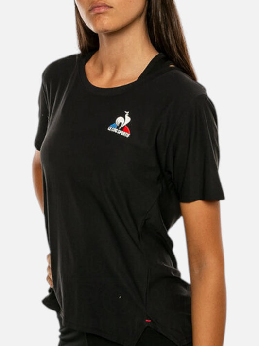 Remera Le Coq Sportif Training Tee Negro