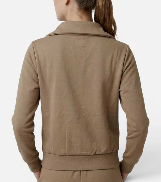 Campera Converse Retro Chuck Mujer Beige