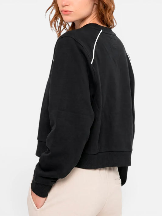 Buzo Mujer Converse Crew Neck con Estampa