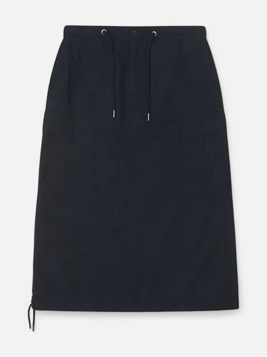 Falda Converse Long Woven Cargo Negro