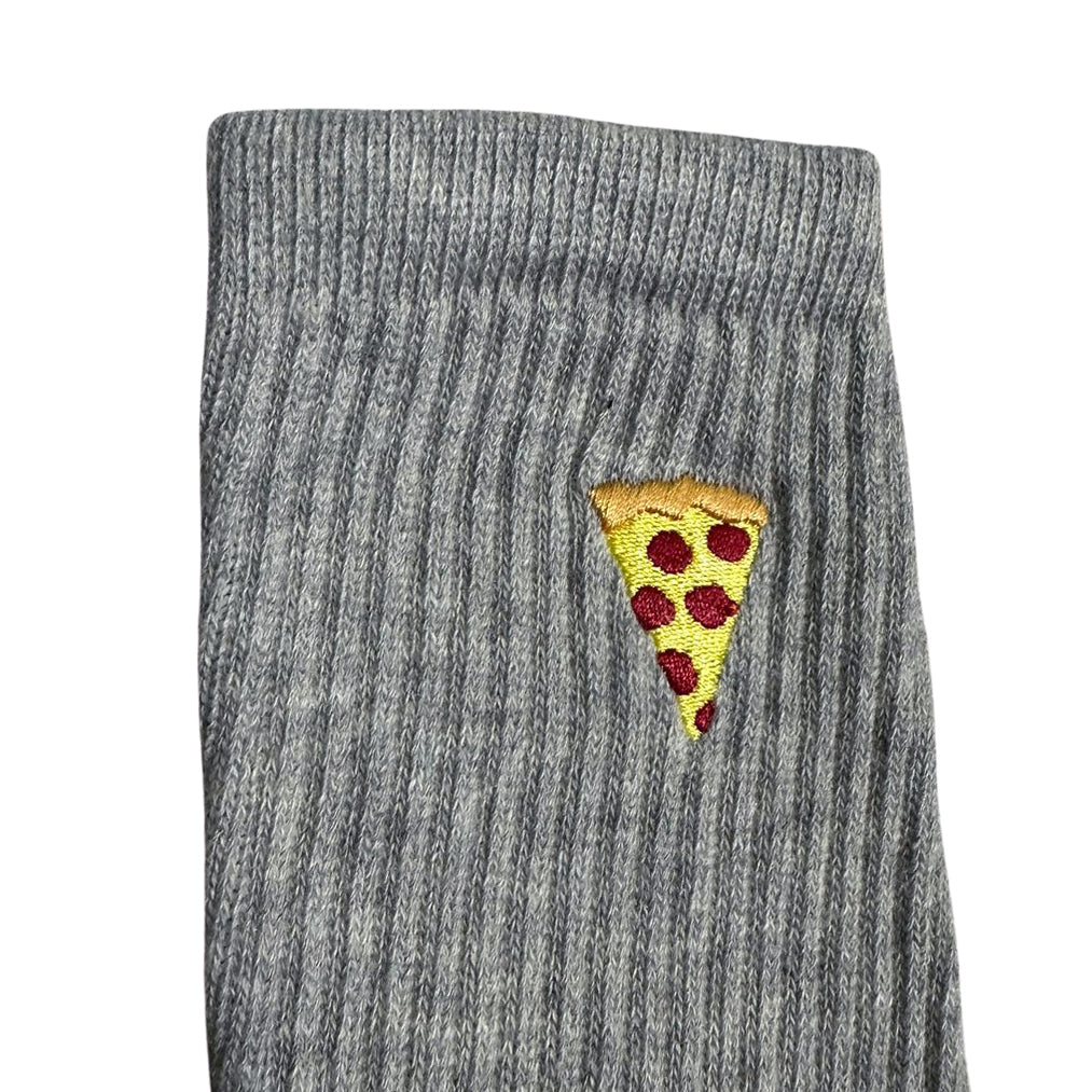 Medias Pizza Emoji Gris