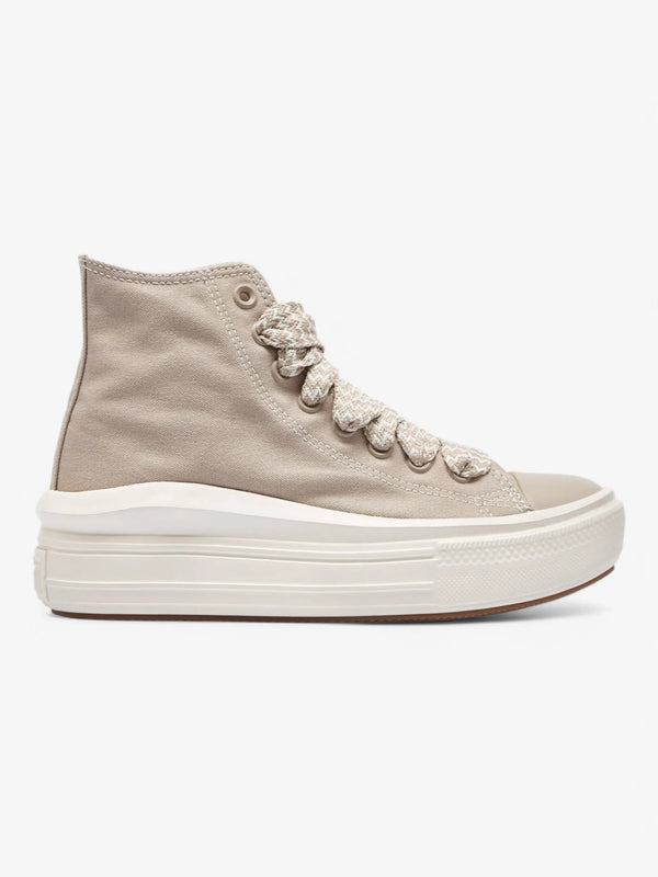 Zapatillas Converse Chuck Taylor Move Hi Platform Beige - OUTLET
