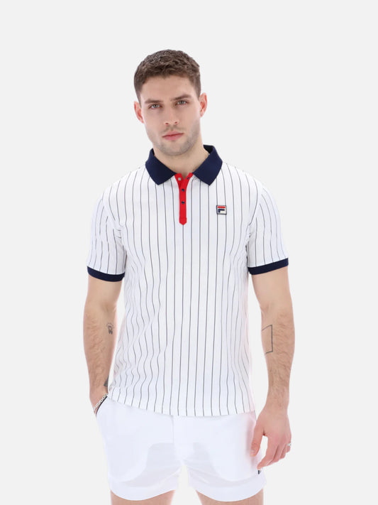 Chomba Fila BB1 Blanco Azul Marino