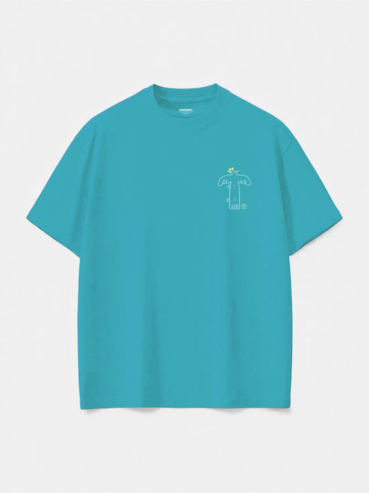 Remera Familyarg® Birdi Celeste