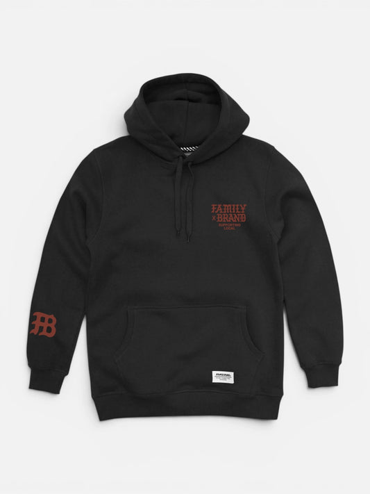 Buzo Familyarg x Brand & Co Iron Negro