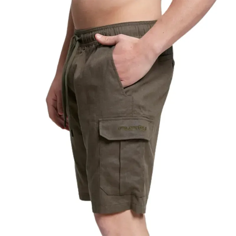 Bermuda Rusty Gorin Linen Ws Verde Militar - Indy