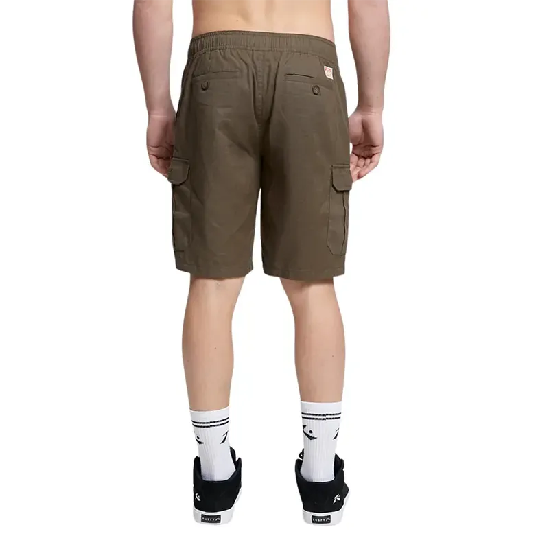 Bermuda Rusty Gorin Linen Ws Verde Militar - Indy