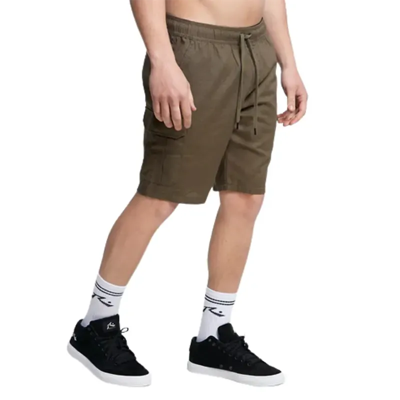 Bermuda Rusty Gorin Linen Ws Verde Militar - Indy