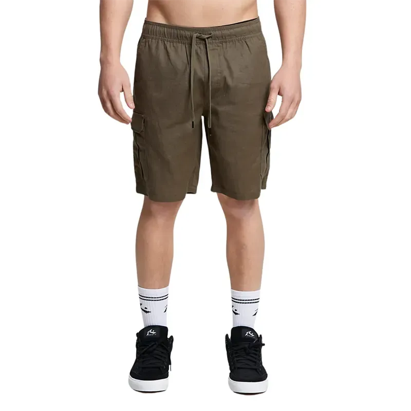 Bermuda Rusty Gorin Linen Ws Verde Militar - Indy